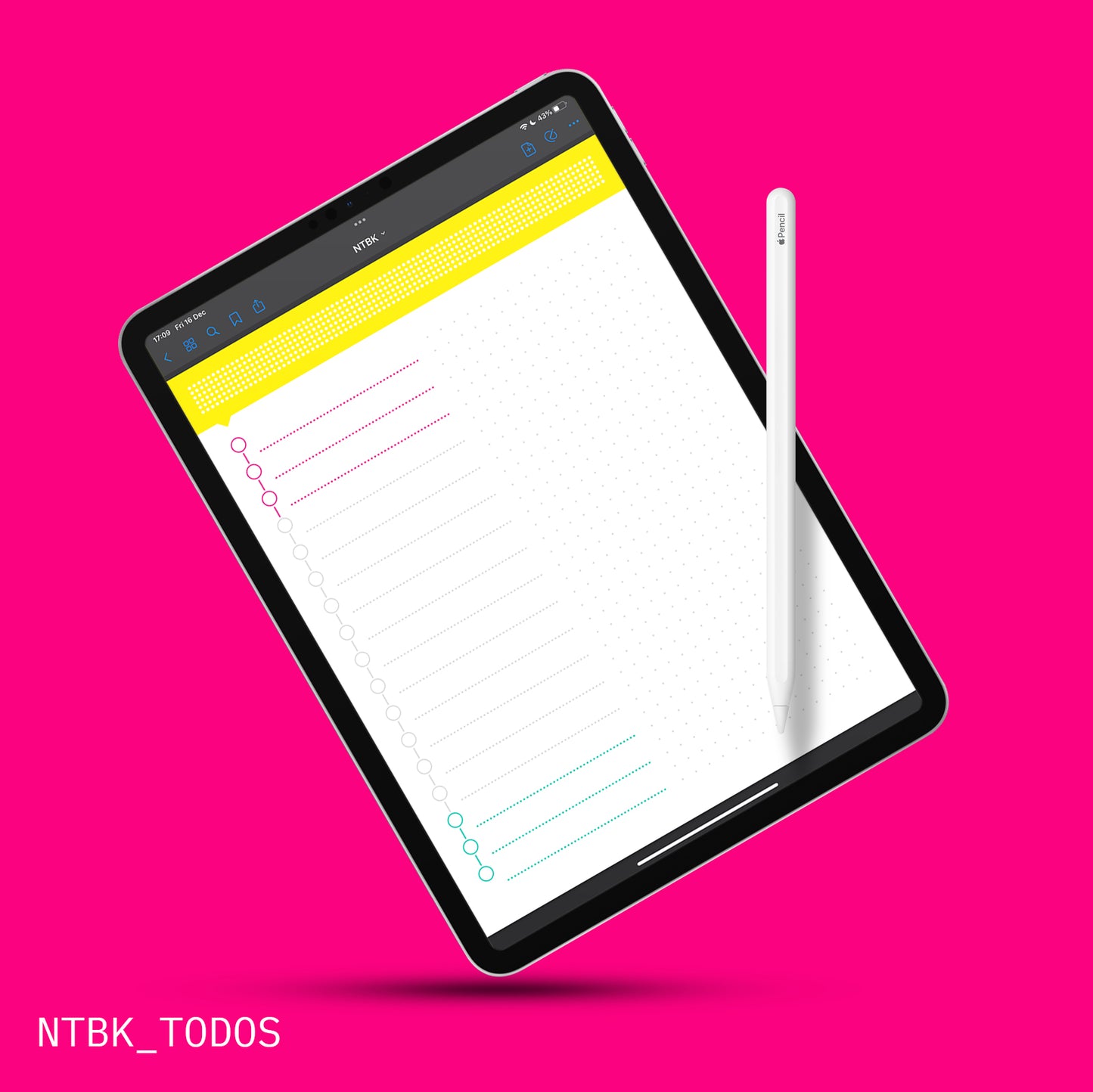 NTBK Digital Notes Template Set