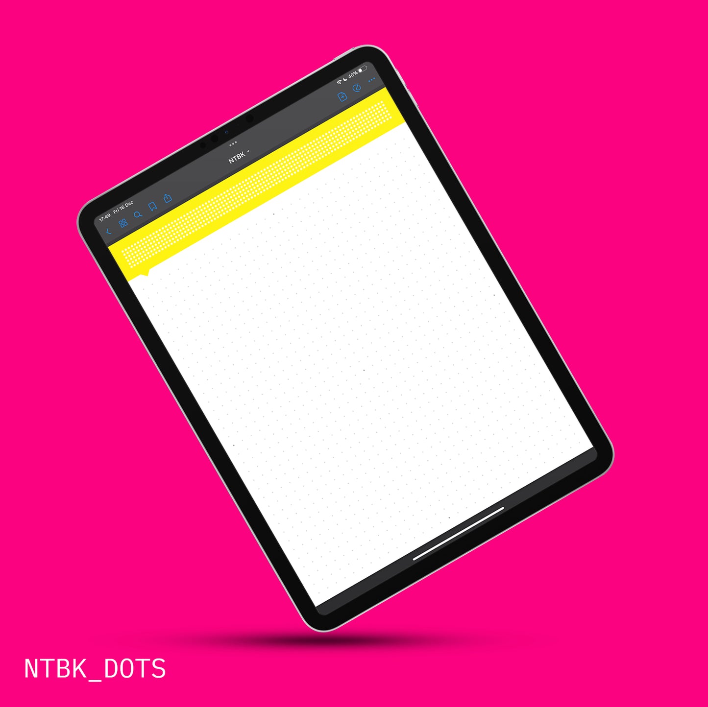NTBK Digital Notes Template Set